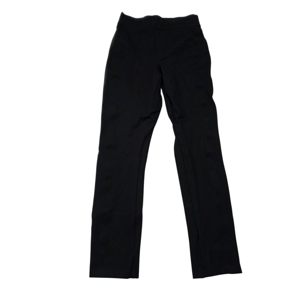 SPANX supersmoothPerfectFit Ponte Slim Straight Pant XS Black Pull On Stretch